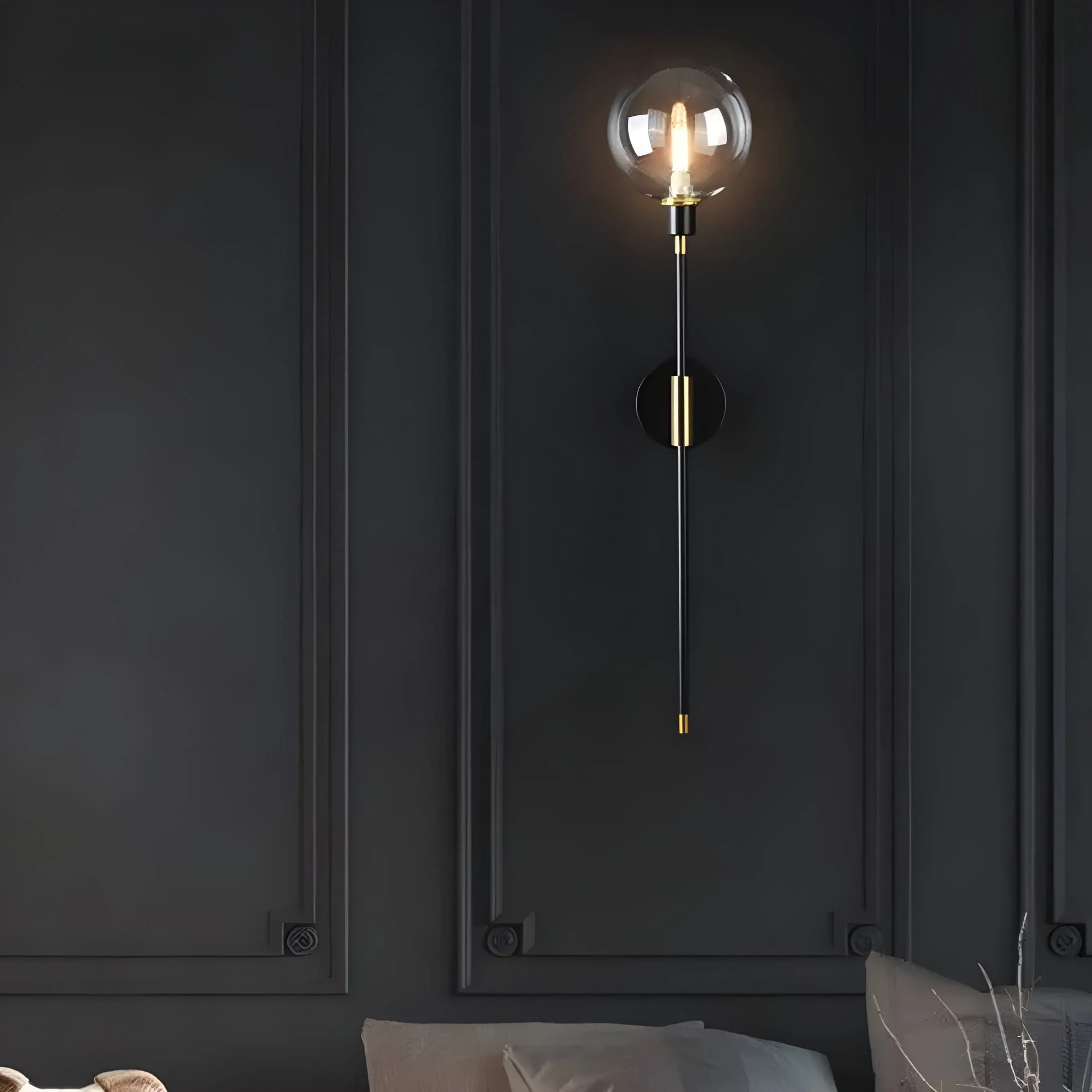 Arandela Interna Gladiador Ricaly: Iluminação Moderna com Estilo Premium