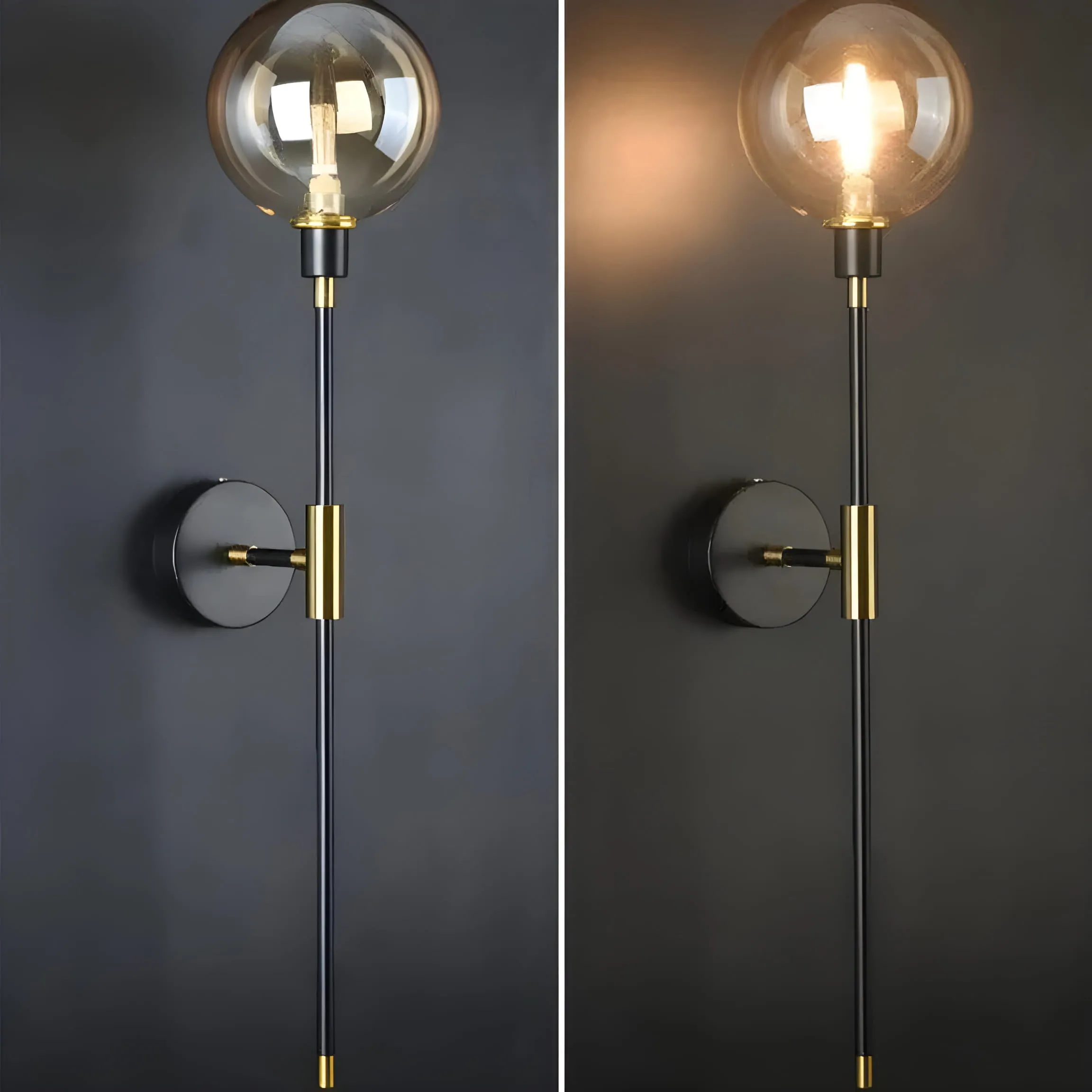 Arandela Interna Gladiador Ricaly: Iluminação Moderna com Estilo Premium