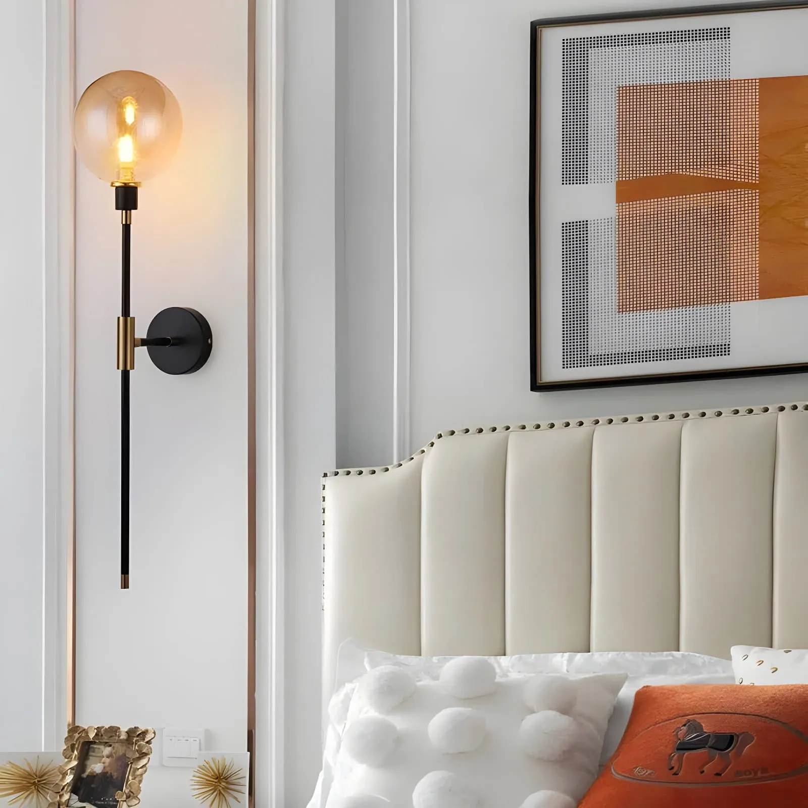 Arandela Interna Gladiador Ricaly: Iluminação Moderna com Estilo Premium
