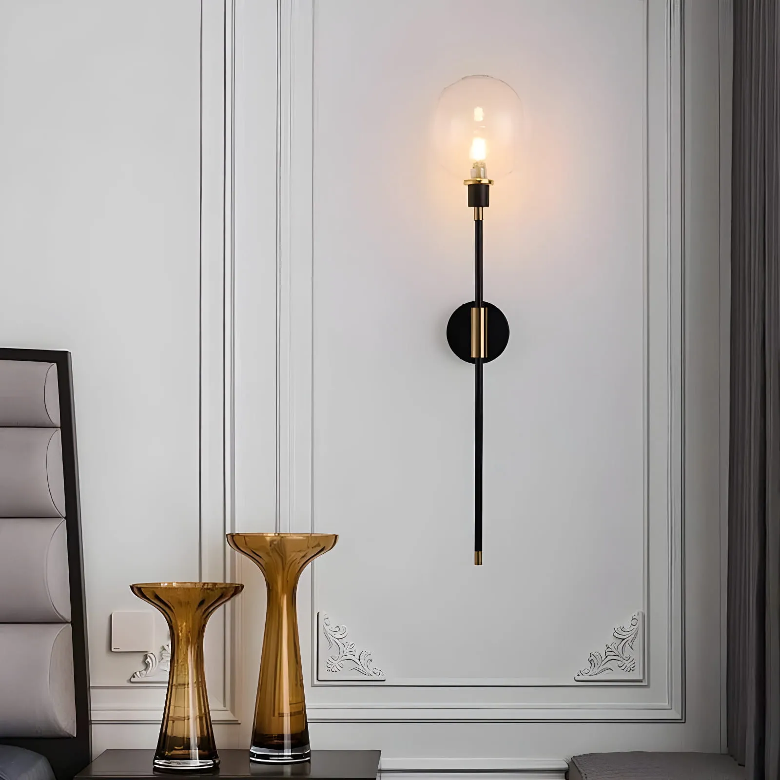 Arandela Interna Gladiador Ricaly: Iluminação Moderna com Estilo Premium