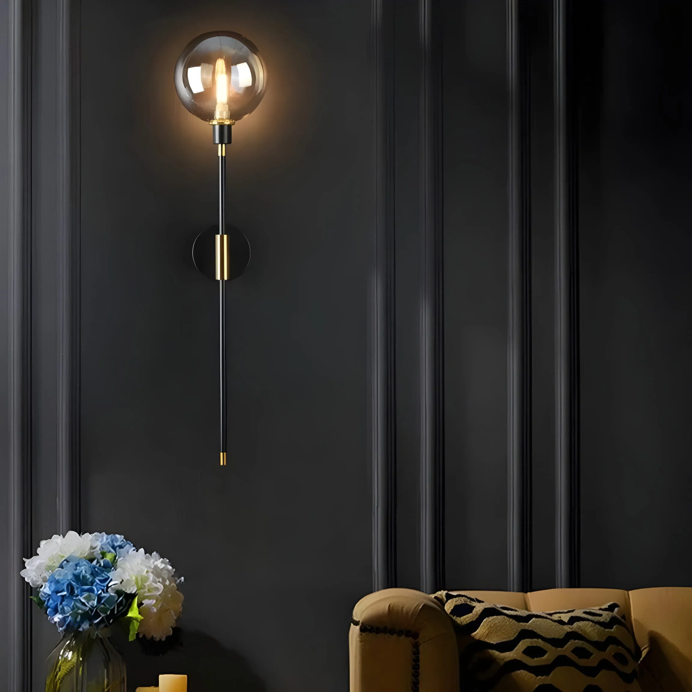 Arandela Interna Gladiador Ricaly: Iluminação Moderna com Estilo Premium
