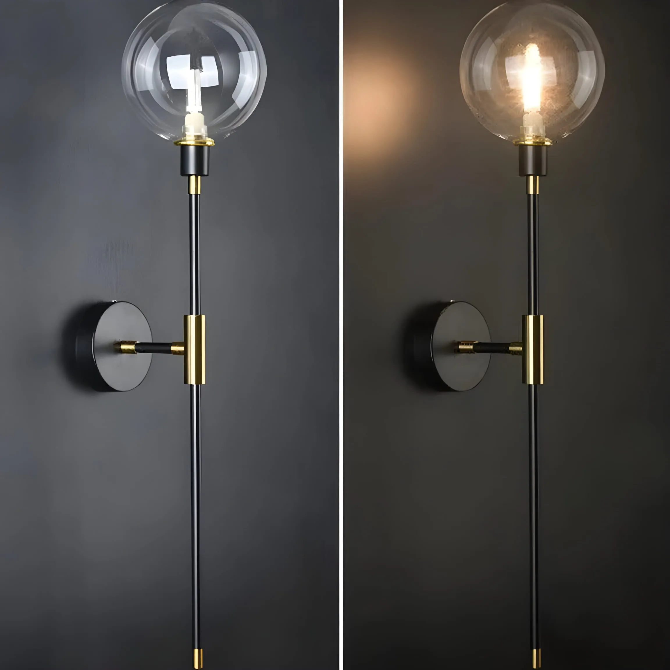 Arandela Interna Gladiador Ricaly: Iluminação Moderna com Estilo Premium