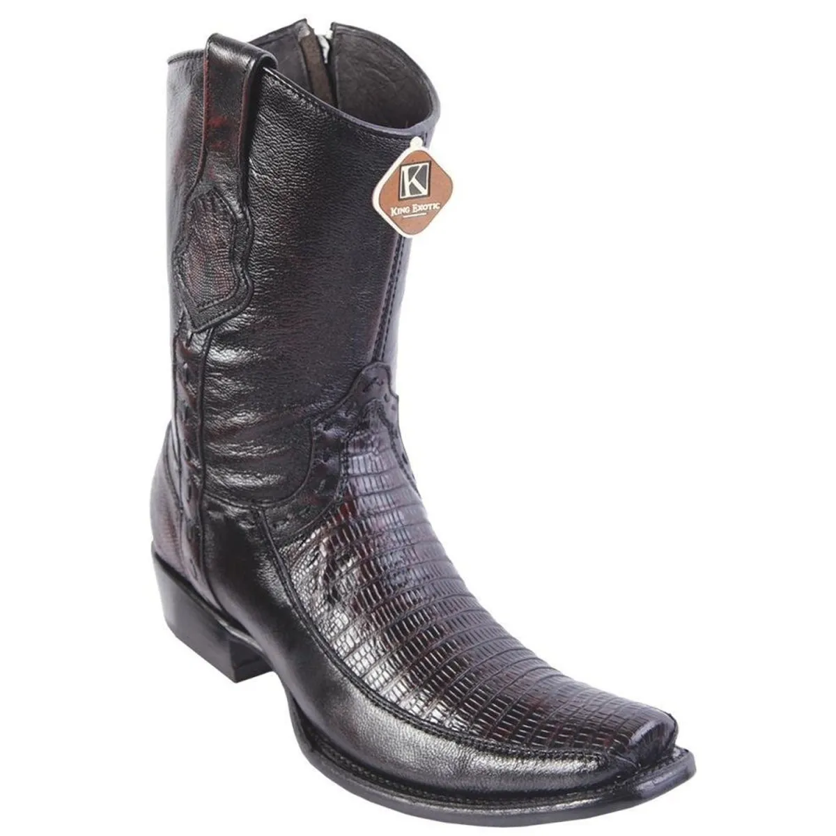 Botas de Armadillo Lizard Original con Venado Corta Dubai KE-479BF0718
