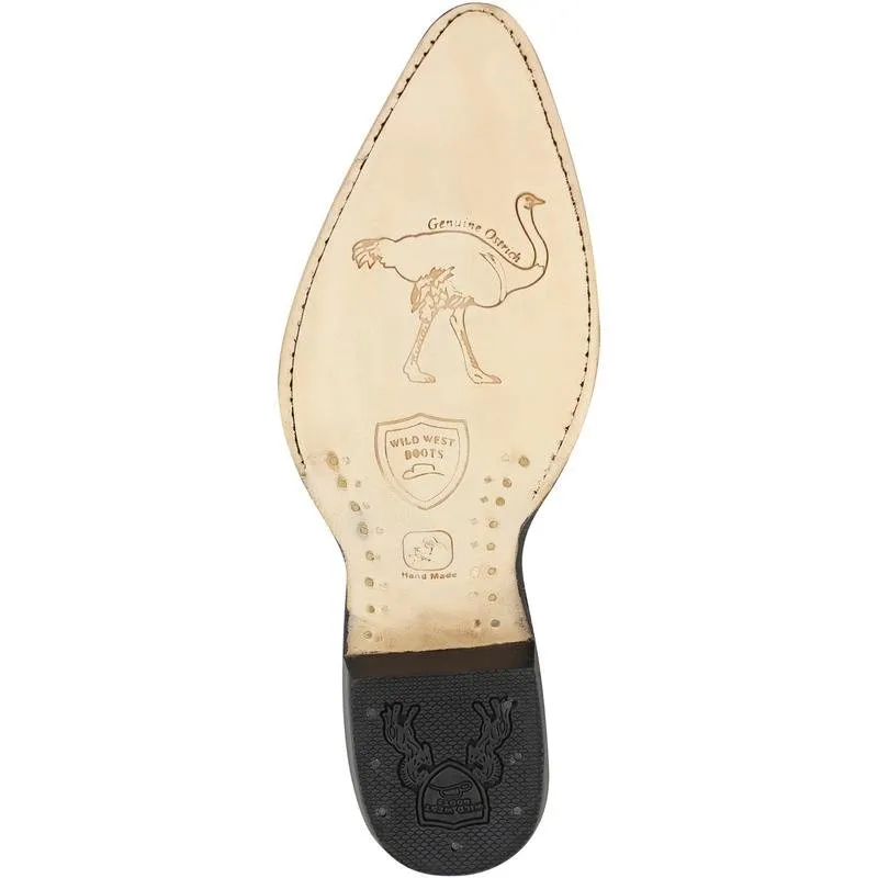 Botas de Avestruz Pata Horma Puntal WW-2990518