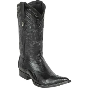 Botas de Avestruz Pata Original Horma 3X Aladino WW-2950505