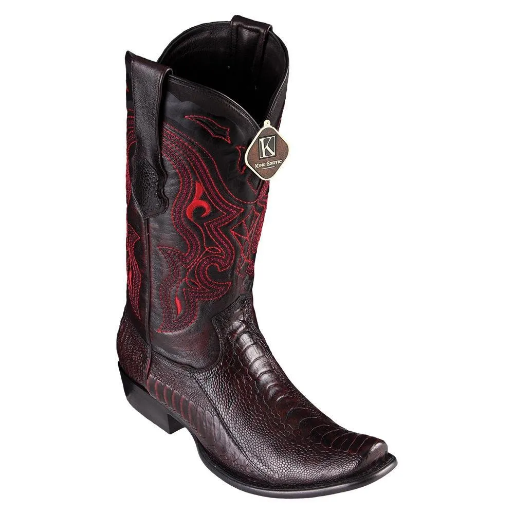 Botas de Avestruz Pata Original Horma Dubai KE-4790518