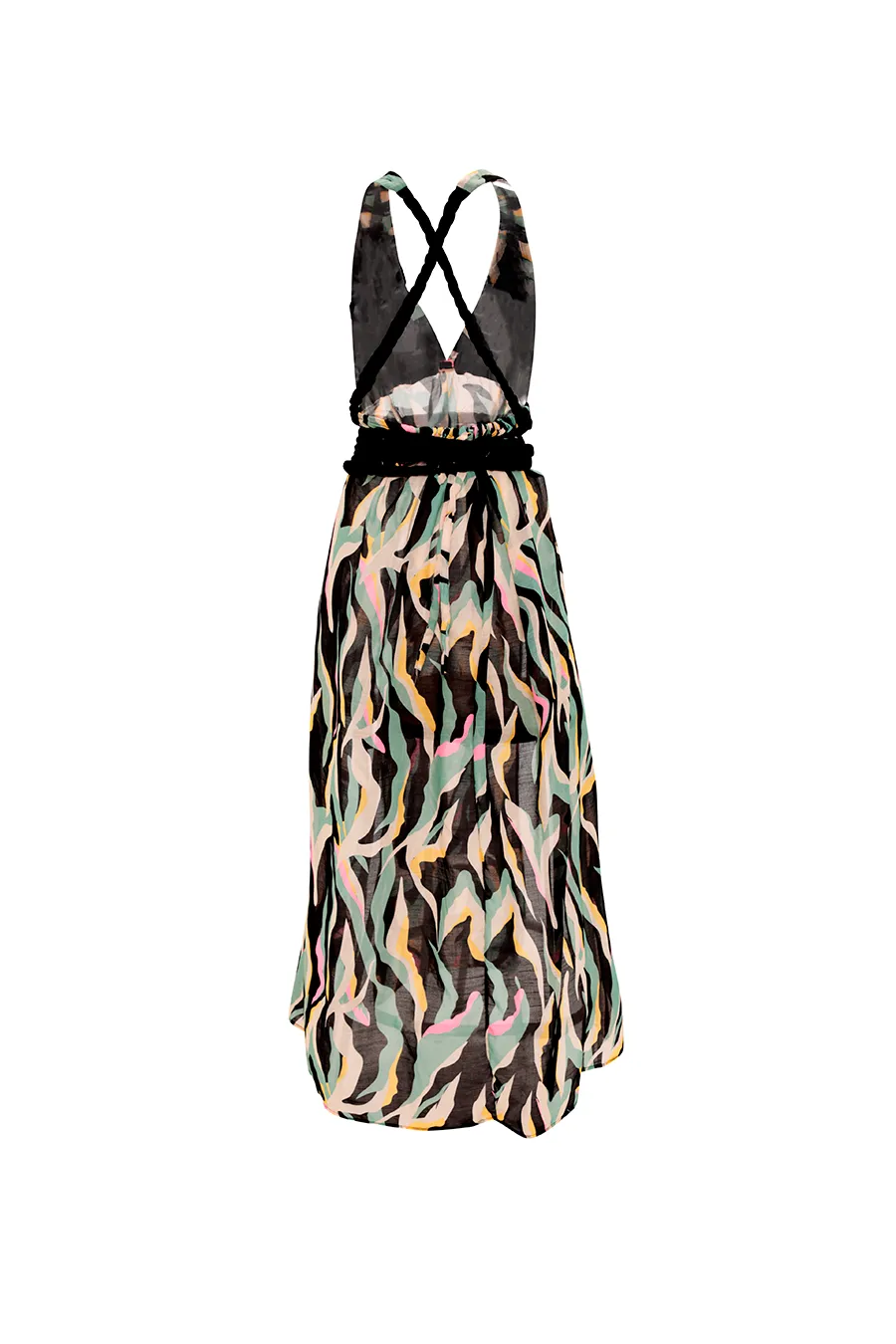 Cebra Multi Tie Dress