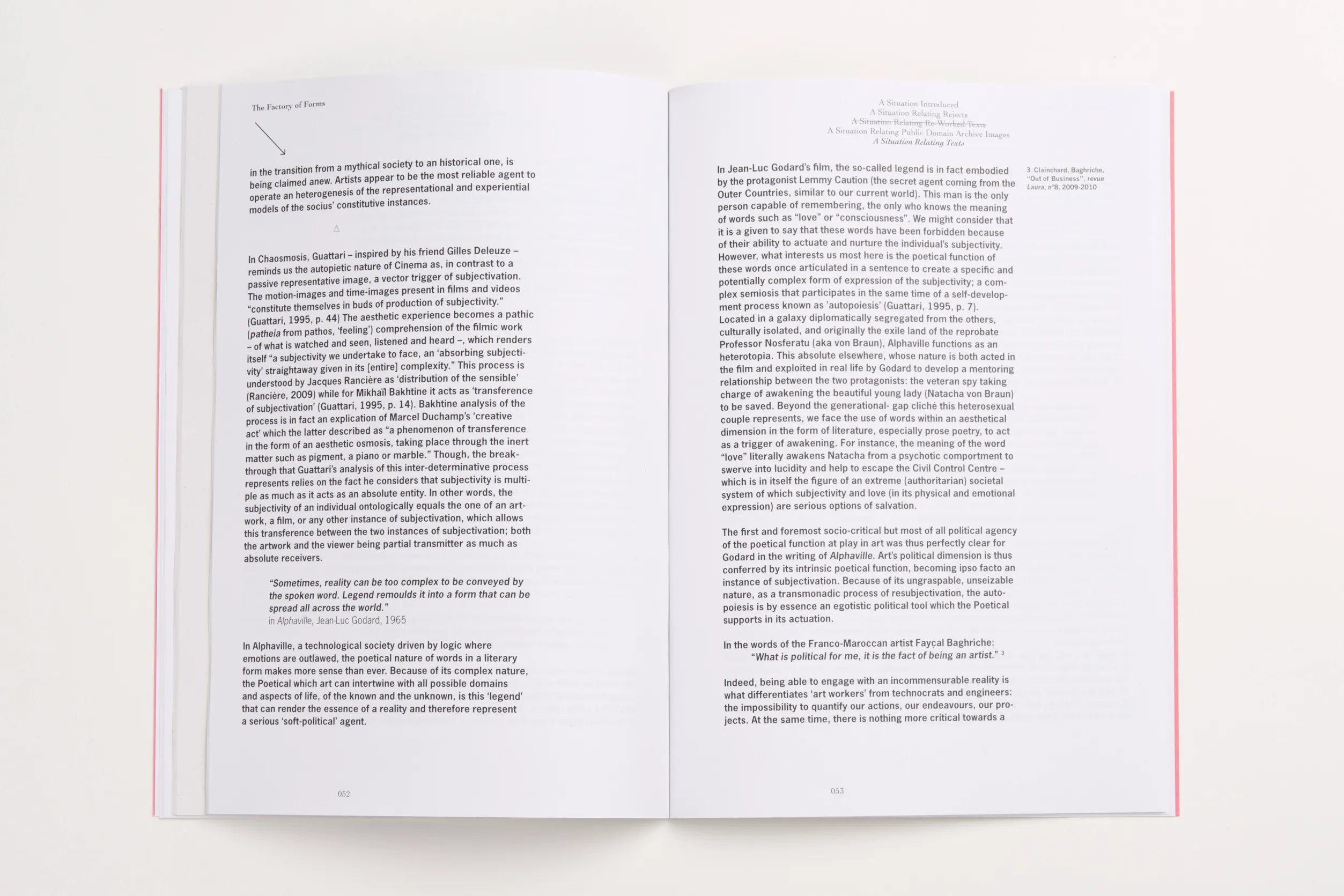 Factory of Forms: Relational settings by Elena Bajo