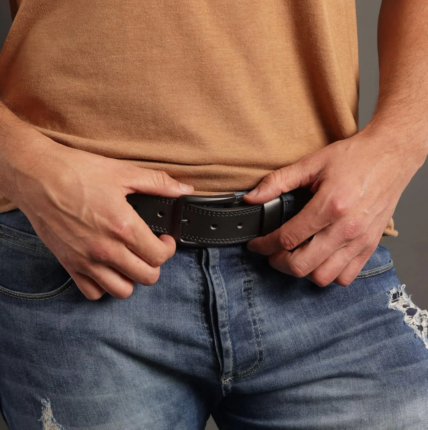 Kolossus Belt for Men - Top Grain Leather Men's Belts