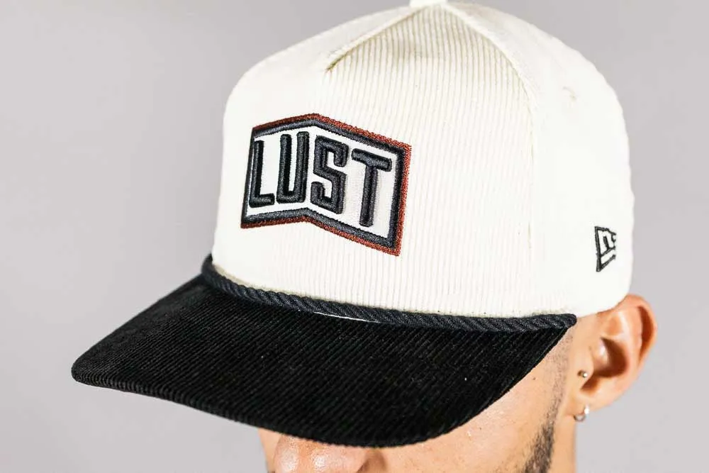 New Era x Lust Script Square Golfer Cap