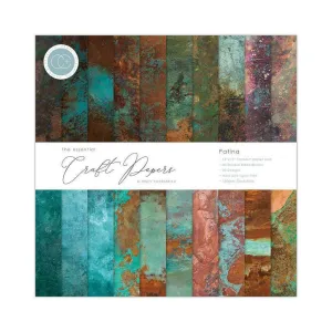 Set 30 Papeles Scrap 30x30 Patina Craft Consortium