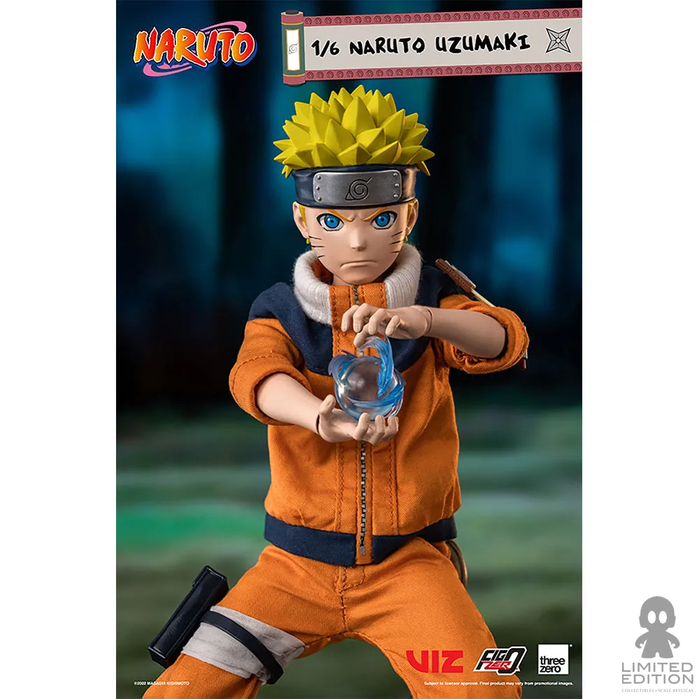 Threezero Figura Articulada Naruto Uzumaki Naruto By Masashi Kishimoto - Limited Edition