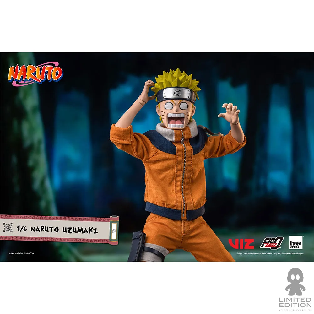 Threezero Figura Articulada Naruto Uzumaki Naruto By Masashi Kishimoto - Limited Edition