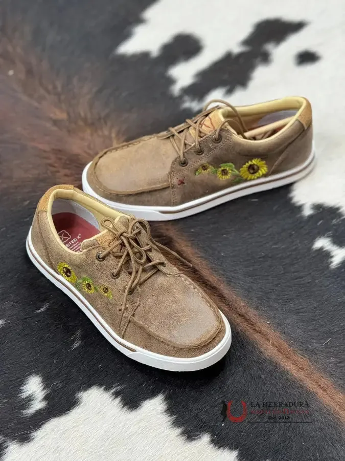 TWISTED X WOMEN KICKS BOMBER SUNFLOWER CASUAL SHOE