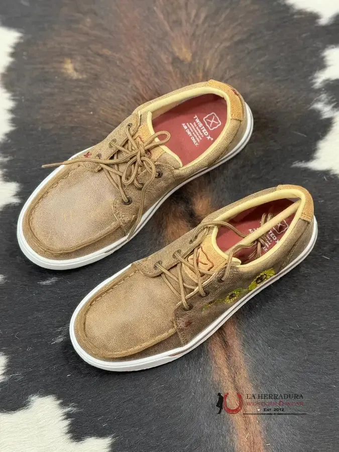 TWISTED X WOMEN KICKS BOMBER SUNFLOWER CASUAL SHOE