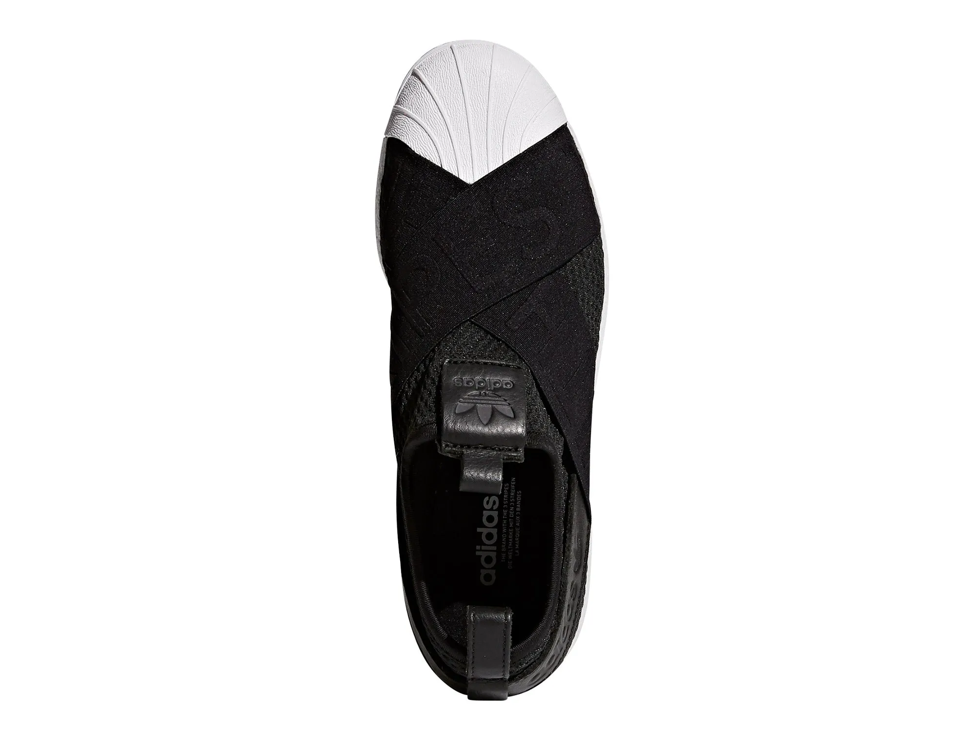 Zapatilla Adidas Superstar Slip On Mujer Negro